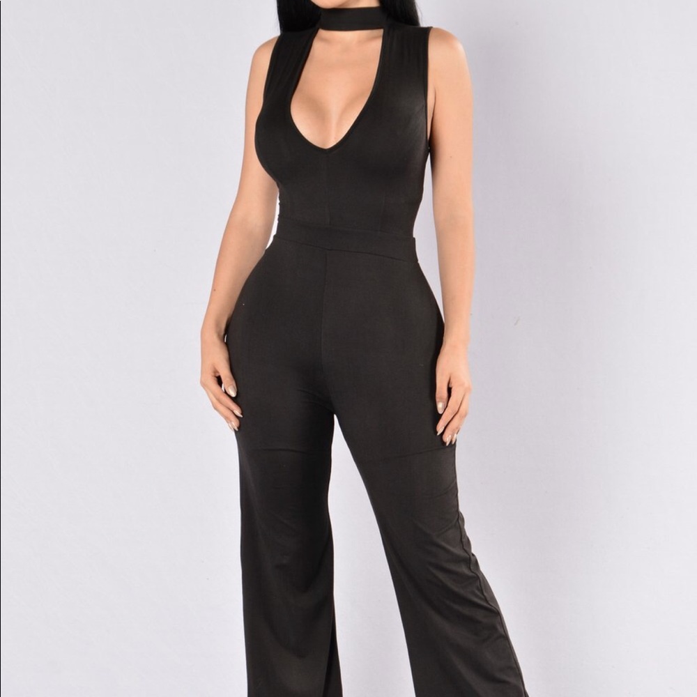 FLARE PANT JUMPSUIT